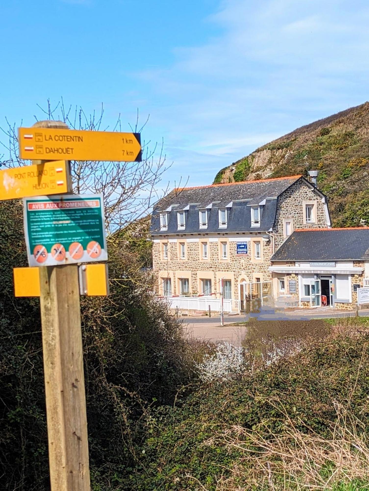Appart Vue Mer-Au Pied Du Chemin De Randonnee " Bassan" Planguenoual Exterior foto
